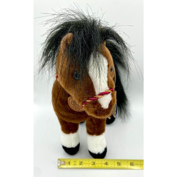 Aurora World Breyer 11" Brown Appaloosa Horse Plush Stuffed Animal Pony 2022 NWT - Picture 12 of 13